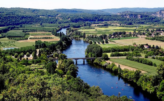 Dordogne - Kanufahrt