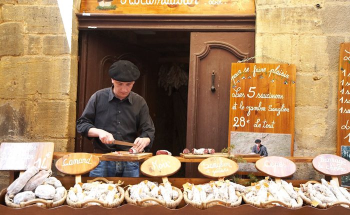 Dordogne - Wochenmarkt