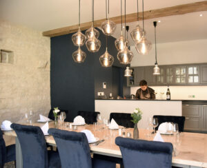 Abendessen im Gästehaus