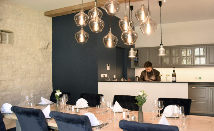Abendessen im Gästehaus