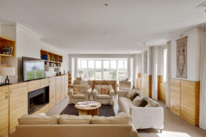 Wohnzimmer im Gästehaus